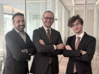 Da sinistra: Pasquale Valenzano, Salvatore Panessa e Fabio Polifrone