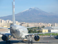 Airport,Of,Catania,In,Sicilia,Southern,Part,Of,Italy,Where