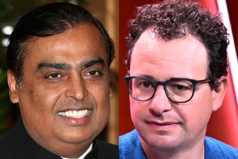 Mukesh Ambani Dario Amodei