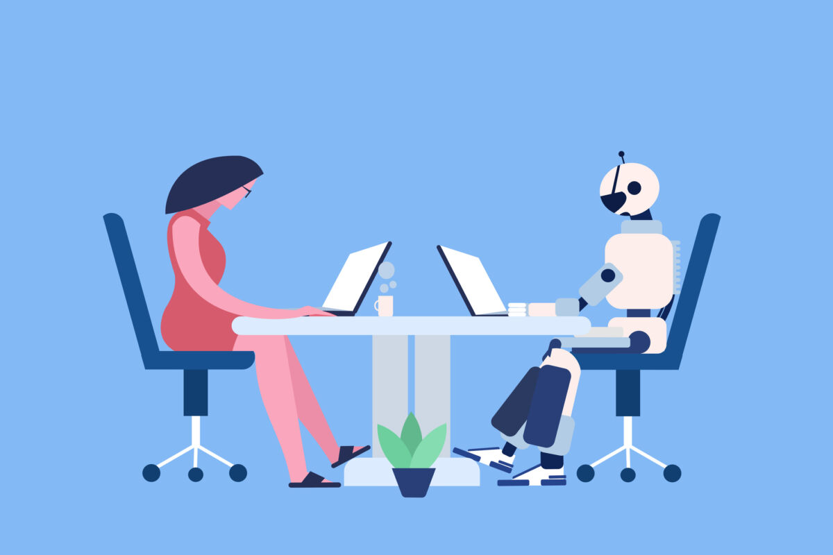 lavoro, roboto, IA