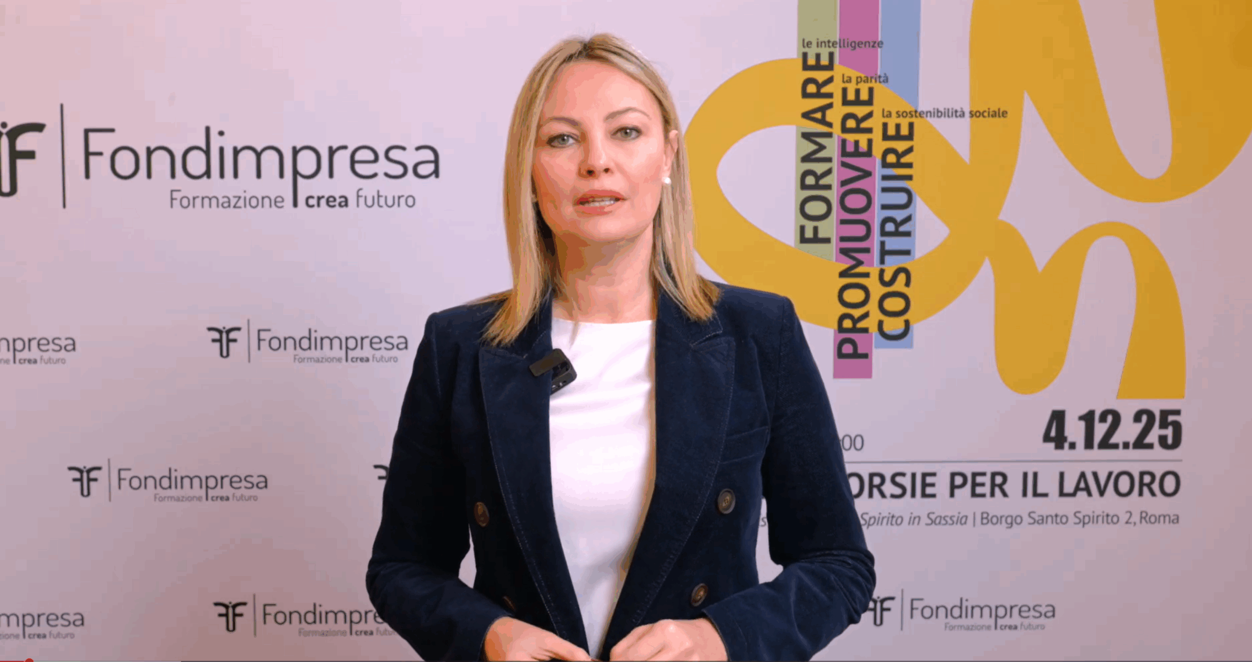 Nuove Corsie per il Lavoro: l’Assessore Tironi al centro del dibattito su formazione e occupazione femminile