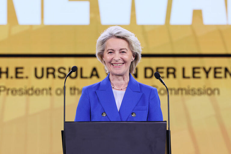 Ursula von der Leyen donne più potenti