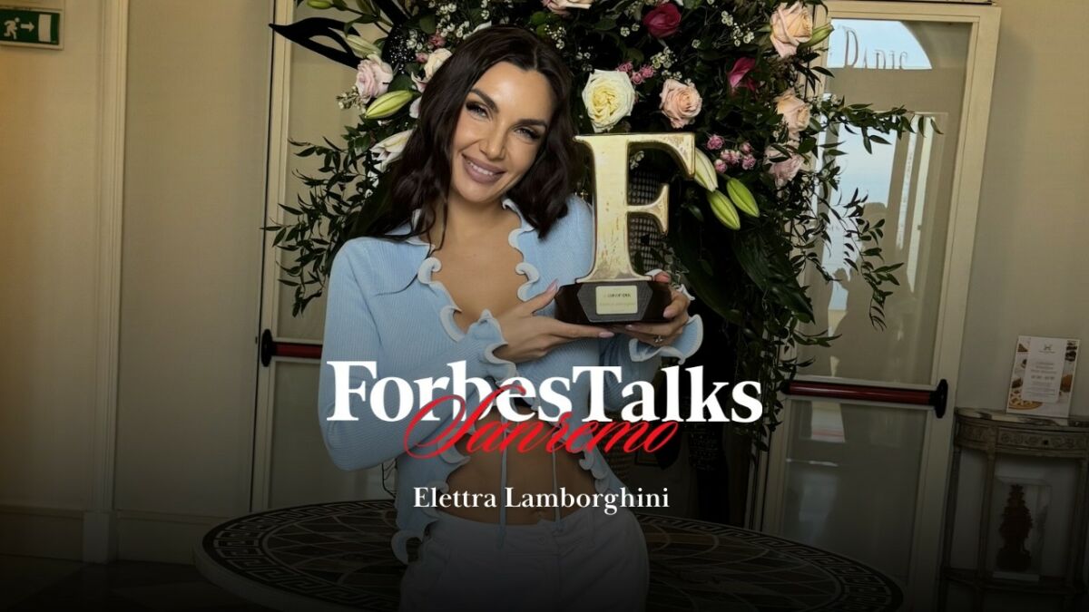 L’intervista di Elettra Lamborghini realizzata a Sanremo da Annalia Venezia per Forbes Italia