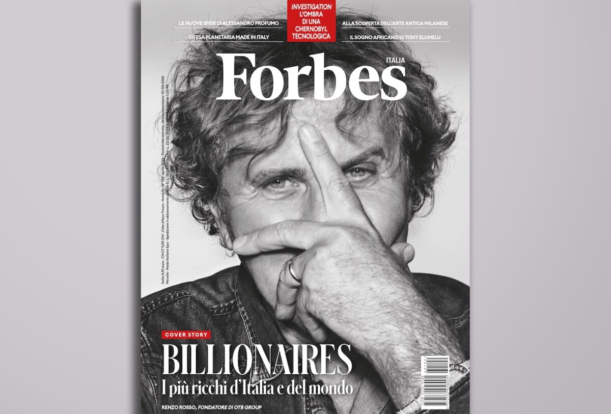 Renzo Rosso, cover di Forbes