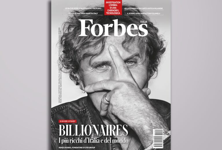 Renzo Rosso, cover di Forbes