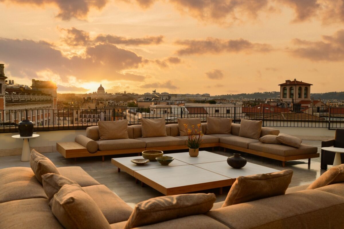 Allianz apre Quid a Roma: alta cucina e arte sul rooftop di Palazzo Marignoli