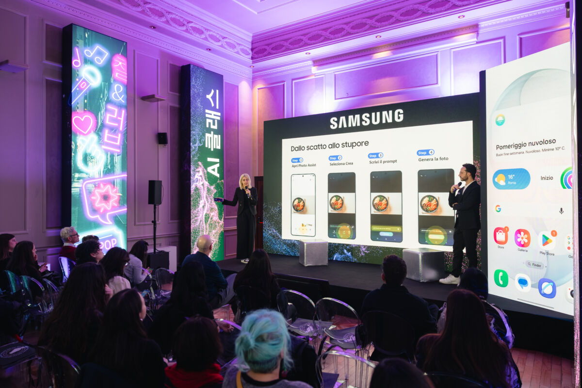 Samsung protagonista a Milan Loves Seoul: tecnologia, cultura e AI al centro della scena