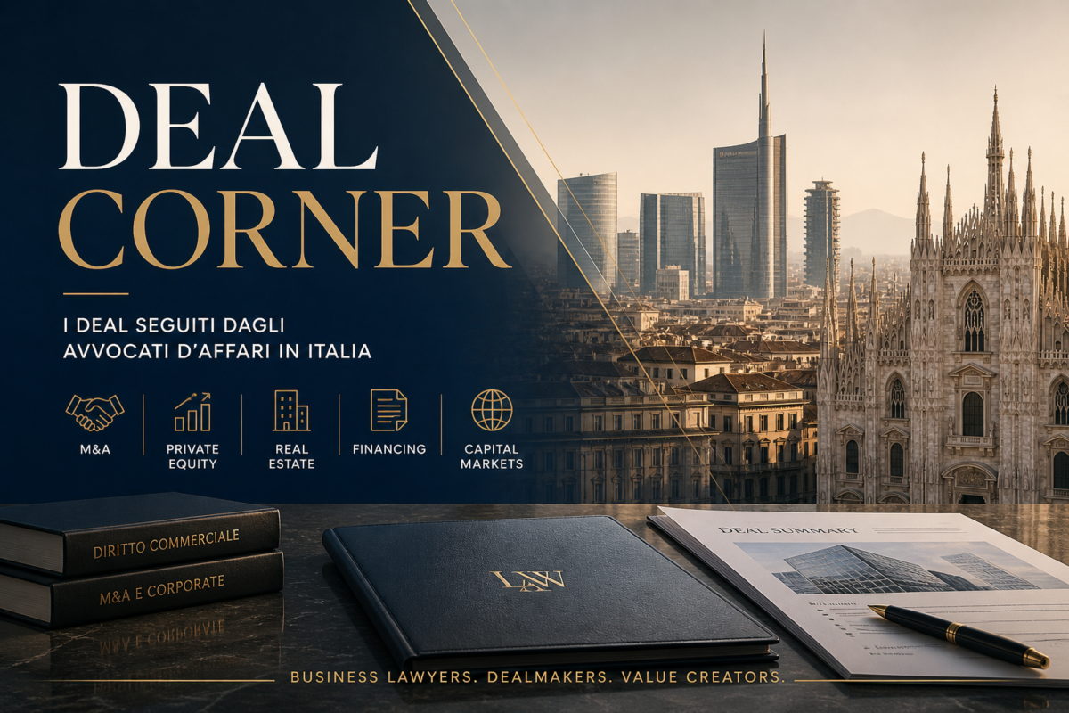 Deal Corner Aprile: i grandi deal del mese e gli studi che li hanno guidati