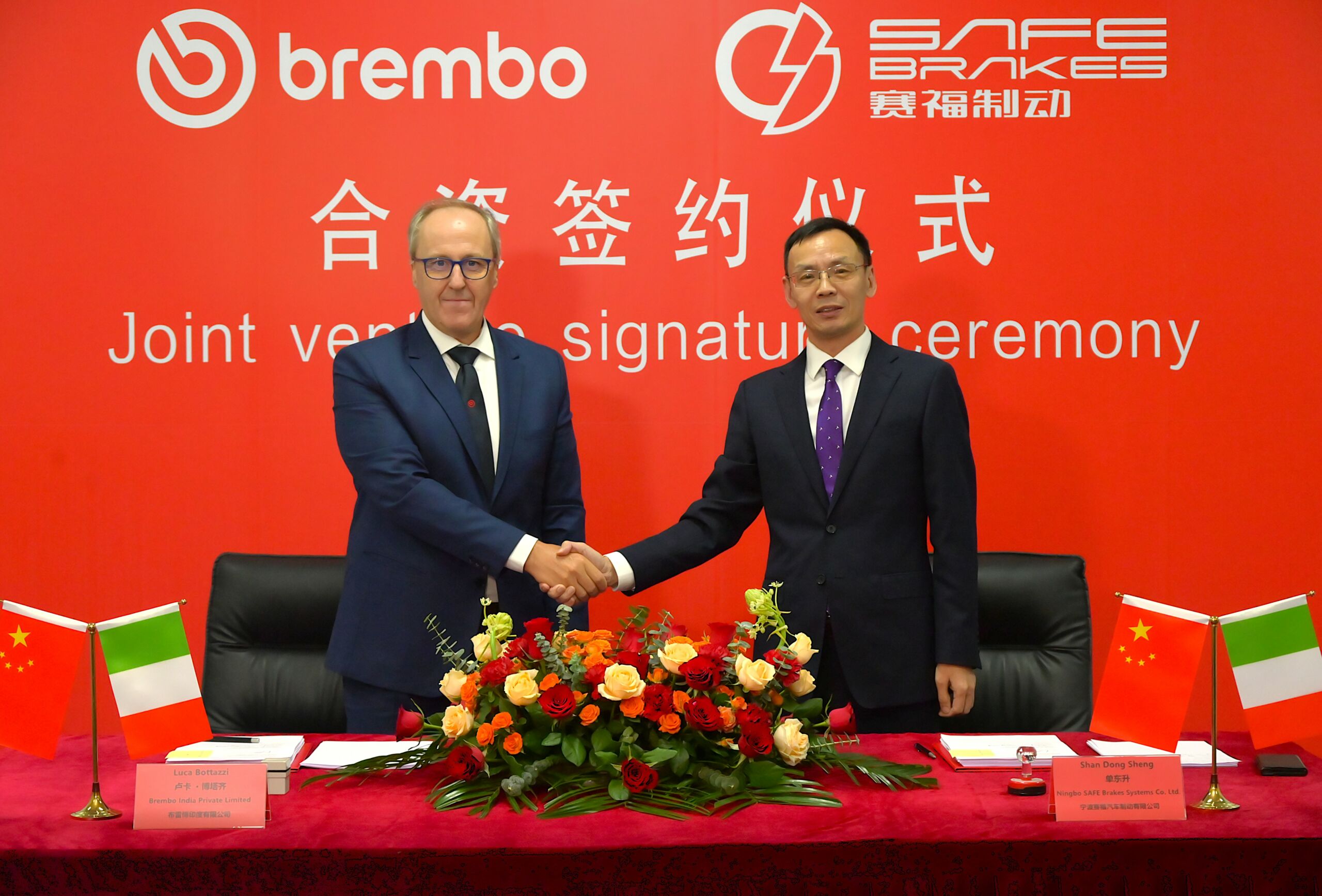 Brembo e la cinese Ningbo Safe Brakes Systems insieme per produrre Abs in India