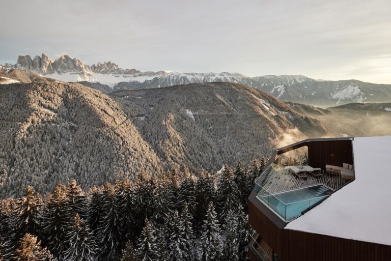 L'hotel Forestis a Bressanone, in Trentino