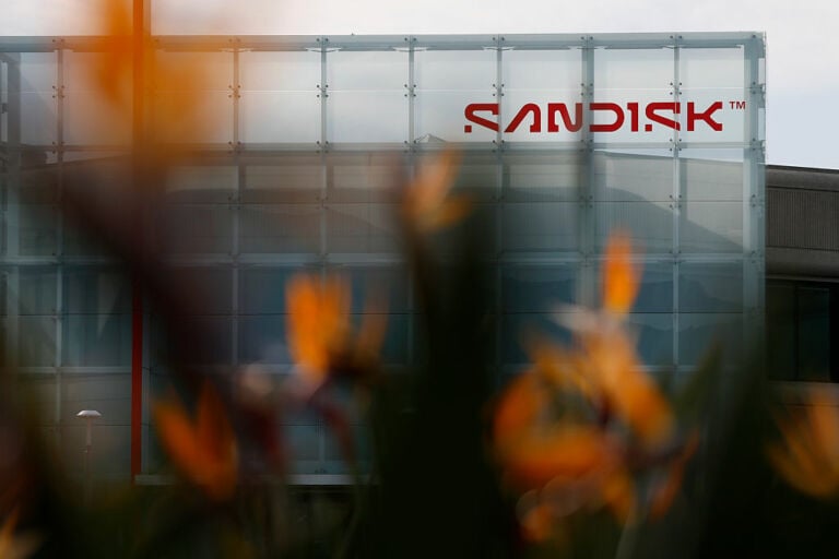 L'headquarter di SanDisk a Milpitas, California.